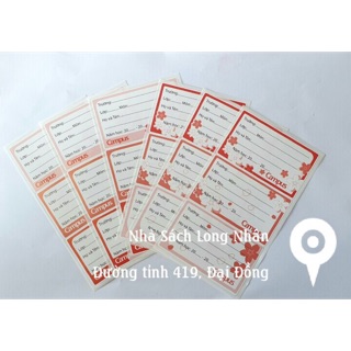 Nhãn vở Campus NT-SKR18 (18 chiếc)