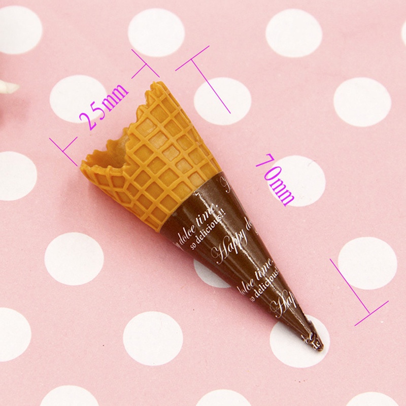 Đồ chơi mô phỏng hình cây kem ốc quế cho bé