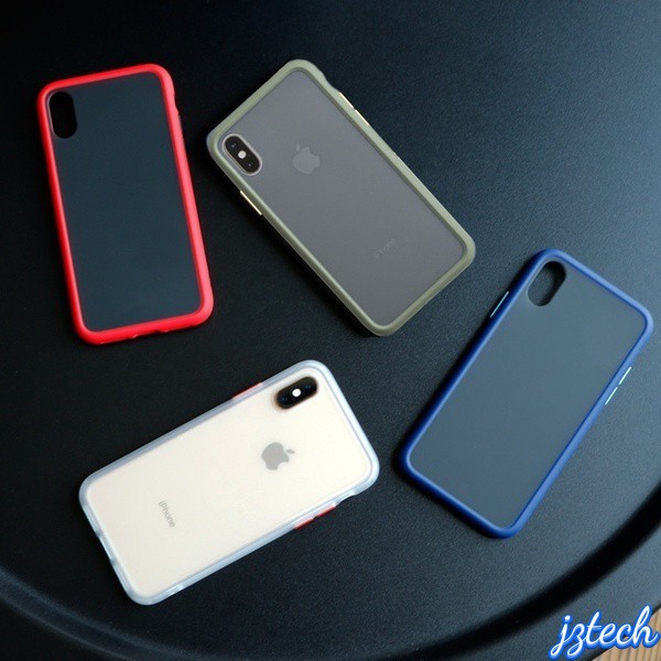 Skin Feel Anti-fall Shockproof Iphone Case for  IPhone 11 Pro Max 8 7 6 Plus X XS XR XSMax Case Matte Clear Cover | BigBuy360 - bigbuy360.vn