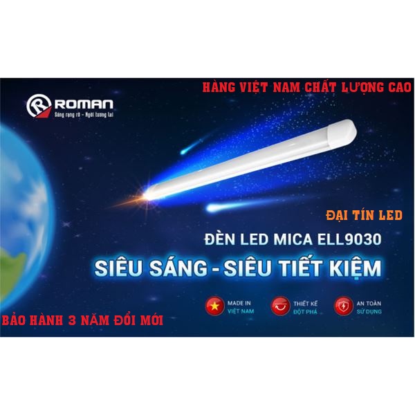 ĐÈN LED BÁN NGUYỆT MICA ROMAN