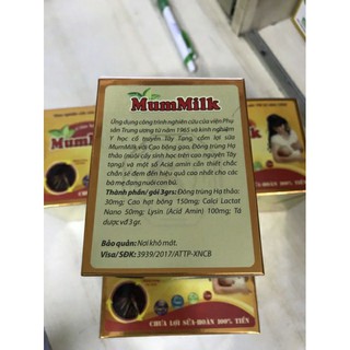 Combo sỉ cốm lợi sữa Mummilk vàng