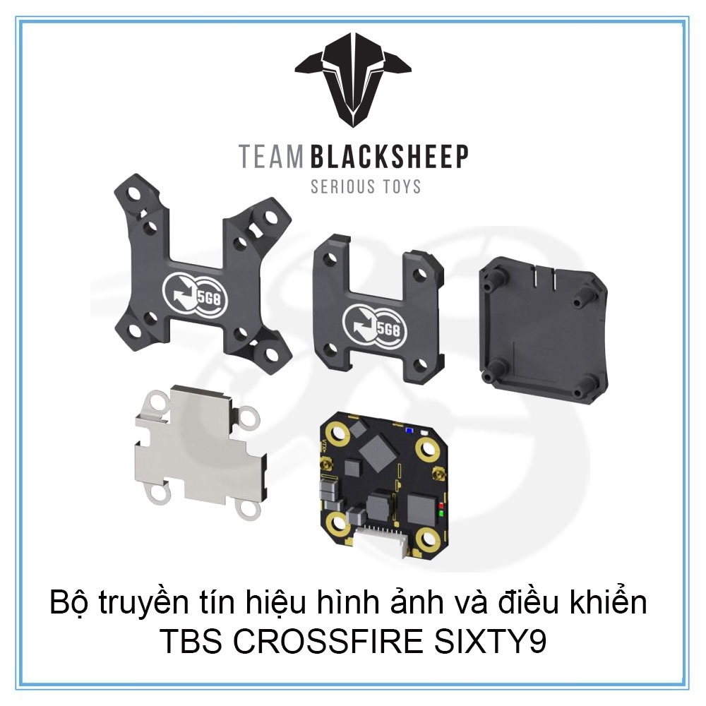 Bộ truyền tín hiệu hình ảnh và điều khiển TBS CROSSFIRE SIXTY9