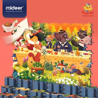 Bộ xếp hình sunset carnival 528 miếng ghép - hãng mideer