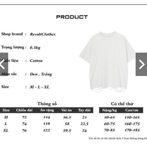 Áo phông rách tà nam tay lỡ form rộng,áo phông Unisex đẹp trơn Basic | WebRaoVat - webraovat.net.vn