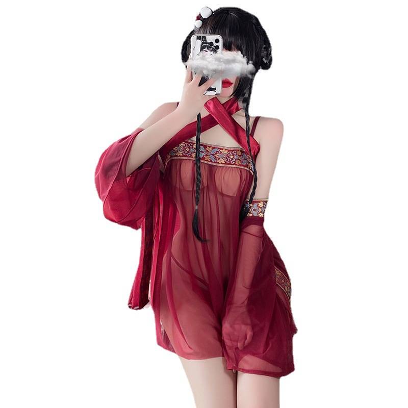 Bộ Đồ Ngủ Hai Mảnh Hóa Trang Cô Gái Gợi Cảm 2022