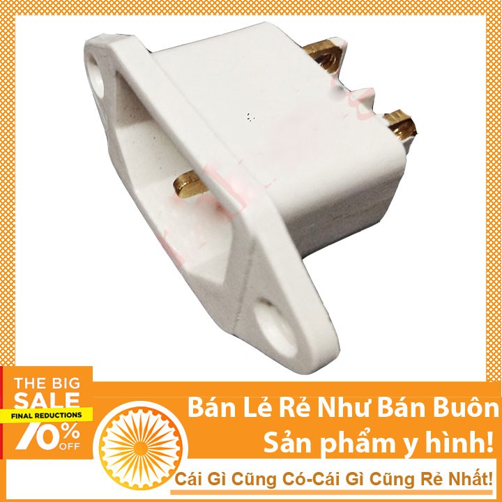 Ổ 3 Chân Vít Cực Đồng Có Lỗ Bắt Vít Loại Tốt