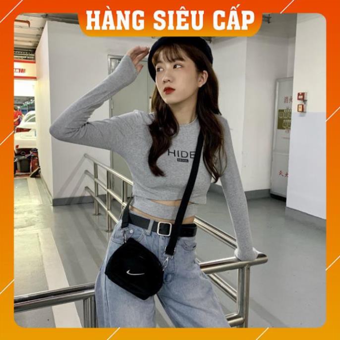 [Freeship-Hàng Chất Lượng] Áo Thun Croptop Tay Dài/ Áo Croptop Ôm/ Áo Croptop Tay Dài/ Áo Croptop Đẹp/ Áo Kiểu Nữ