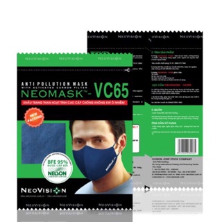 Khẩu Trang Than Hoạt Tính Neomask VC65