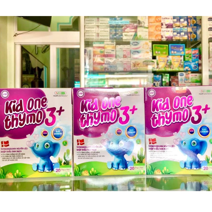 ✅ siro tăng đề kháng cho bé Kid One Thymo 3+ tăng đề kháng hô hấp giúp bé ăn ngon tăng cân tốt