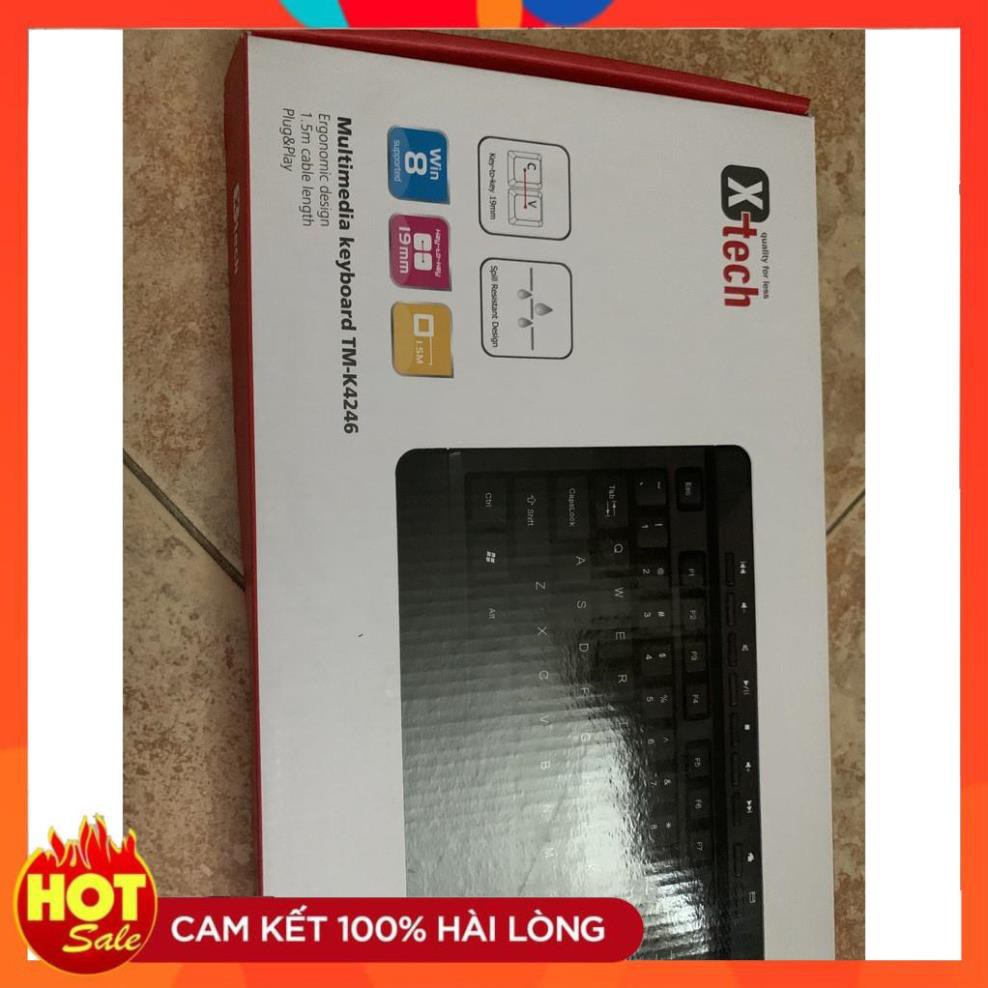 [Chính Hãng] Bàn Phím Giá RẺ X-tech 4246
