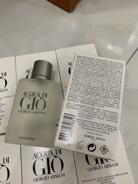 Nước hoa tester acqua di gio (giò trắng)100ml (như hình) | BigBuy360 - bigbuy360.vn