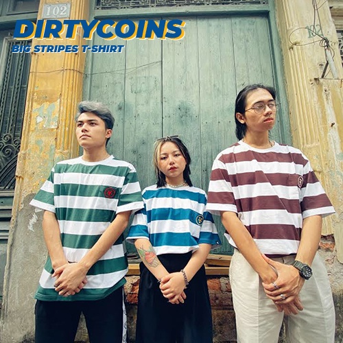 Áo thun DirtyCoins Big Stripes T-shirt