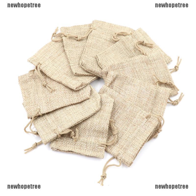 Set 10 TúI Đay Lanh Đay Nhỏ ĐựNg Quà Cưới