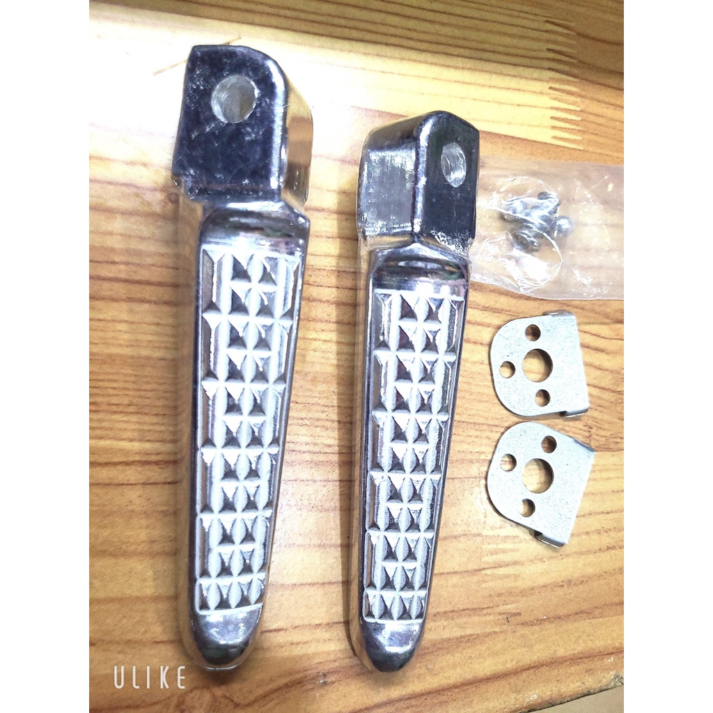 Cặp Gác chân nhôm sau xếp CNC dành cho xe HONDA và YAMAHA