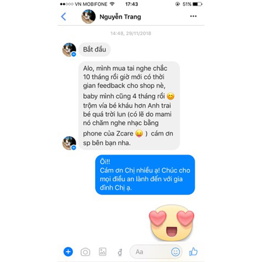 Tai nghe bà bầu (phù hợp cho cả iphone) cho bé, hỗ trợ thai giáo, giúp thai nhi thông minh từ bụng mẹ - Zcare