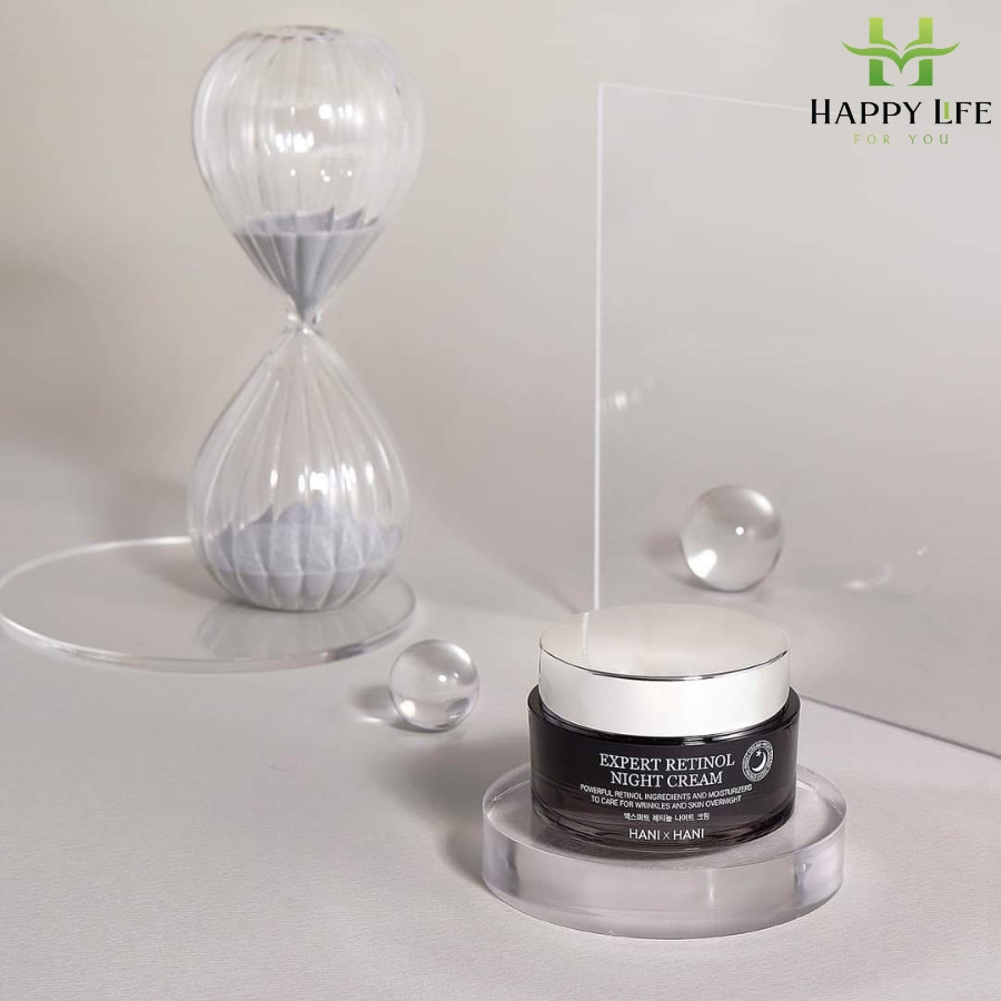 Kem dưỡng trắng da mặt, kem dưỡng da ban đêm, kem dưỡng da ban ngày HANI x HANI 50g Hàn Quốc - Happy Life 4U
