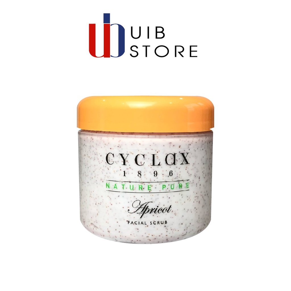 Tẩy tế bào ch ết cho da mặt chiết xuất mơ tươi - Apricot facial scrub CYCLAX 300ml