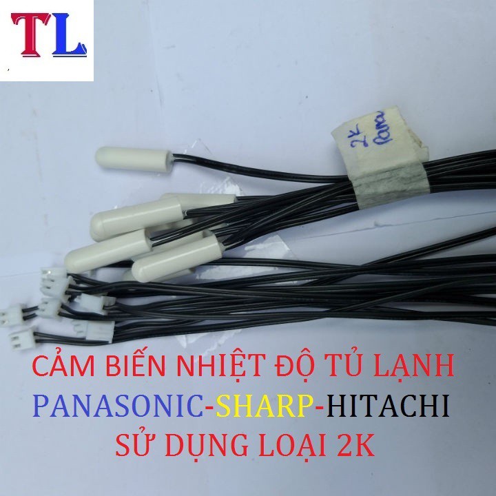 cảm biến nhiệt độ tủ lạnh SHAR-HITACH-PANASONI - 2K