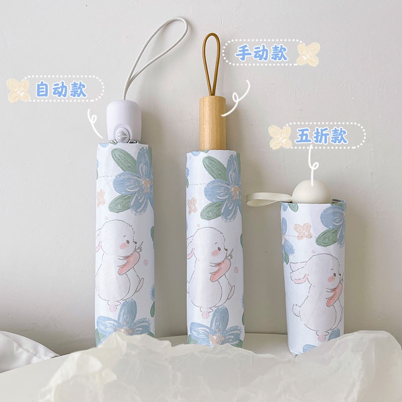 Dù Gấp Tự Động Mini Chống Tia UV Mẫu Mới 2022