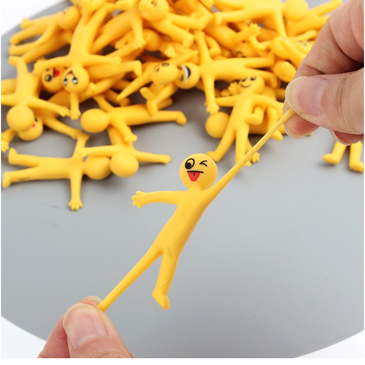 Đồ Chơi Kéo Đàn Hồi Hình Minion Màu Vàng Cho Bé