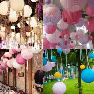 Lồng đèn giấy treo trang trí 25cm