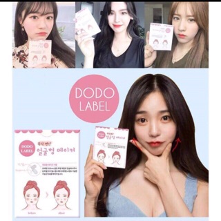 Combo 20 Miếng Dán “Thần Kỳ” Tạo Mặt Vline Dodo Label