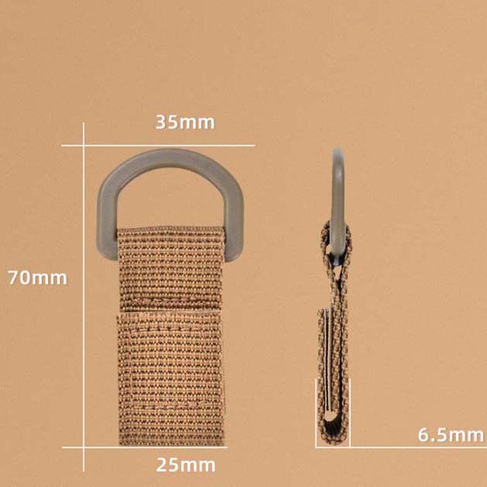 Móc Khóa Dây Đai Ba Lô Leo Núi Nhỏ Gọn Tiện Lợi