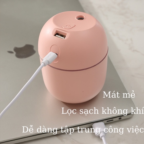 Máy Xông Tinh Dầu Mini Phòng Ngủ Đuổi Muỗi Phun Sương Cấp Ẩm Khử Khuẩn Xe Hơi