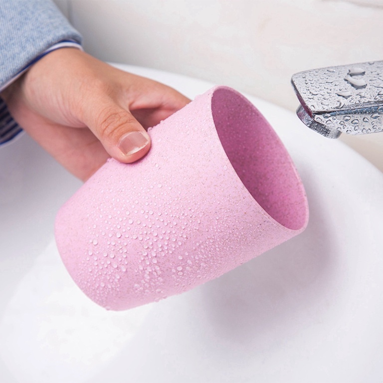 Cốc nhựa lúa mạch tròn sử dụng đa năng ly nhựa đa năng chịu nhiệt nhiều màu SIGO