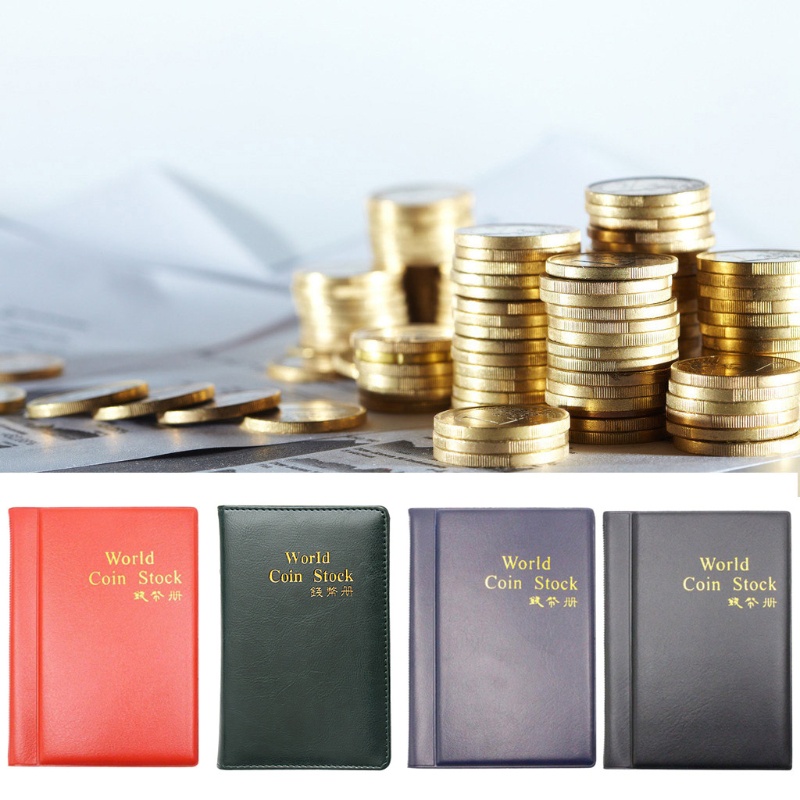 Album Đựng Tiền Xu Sưu Tầm 60 Ngăn