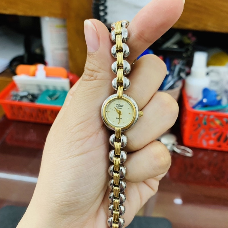 Đồng hồ nữ si nhật dáng lắc tay hiệu Telstar