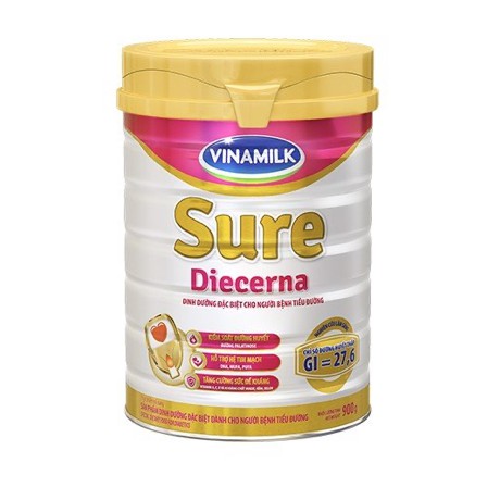 SỮA BỘT VINAMILK SURE DIECERNA 900G