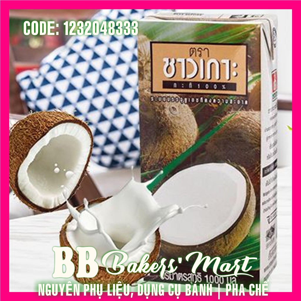 Nước cốt dừa Thái Lan CHAOKOH - 1 lít