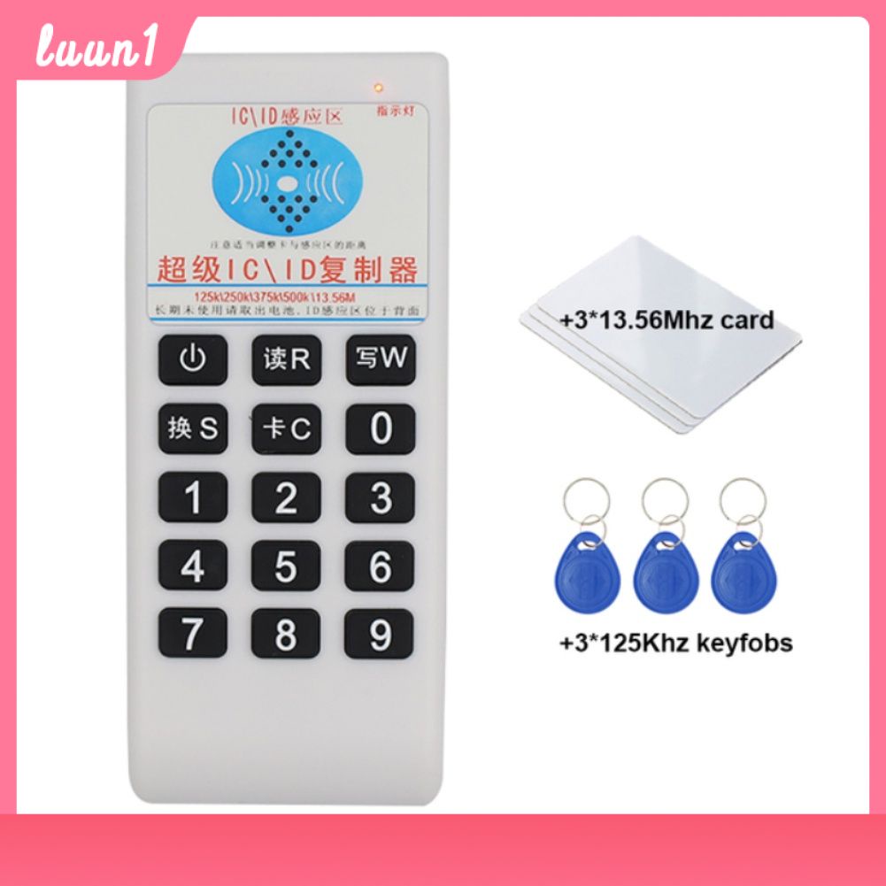 Trong cổ IC/ID thẻ truy cập Replicator 125KHZ/13.56MHz Đa-Band Đọc-Viết sao chép máy Tiếng Anh phiên bản Card Adapter COD