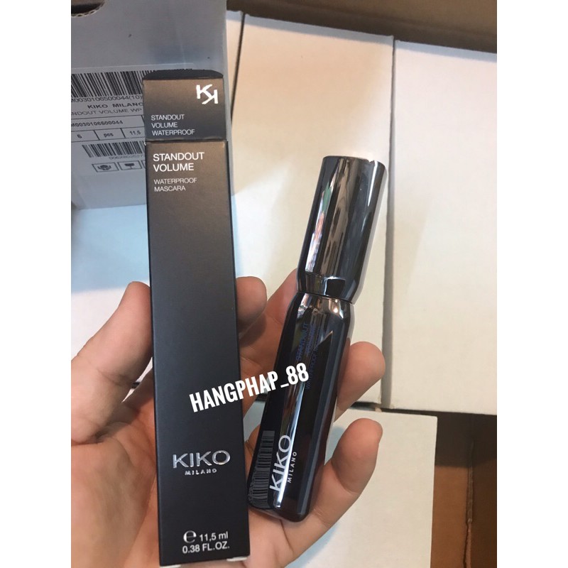 Mascara Kiko Standout Volume dày và cong mi