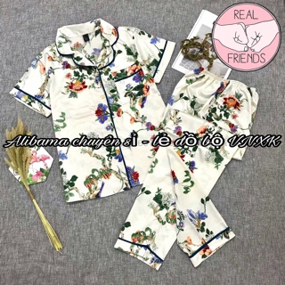 Set satin cao cấp đủ size . Đồ bộ pijama