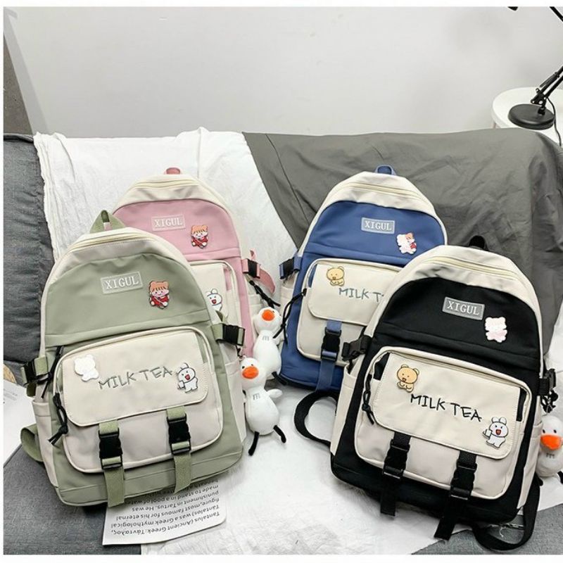 Ba Lo Nam Nữ Thời Trang Đi Học, Du Lịch, Đựng Laptop BL011 Balo basic khóa