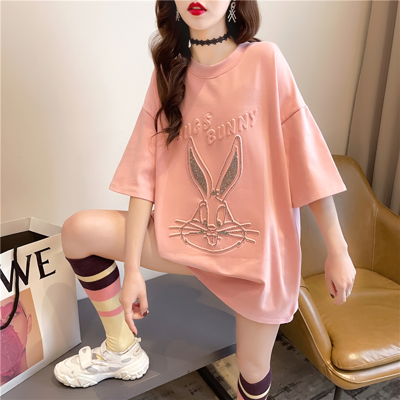 Áo Thun Nữ Ngắn Tay Thời Trang Hàn Quốc 2021 áo phông nữ