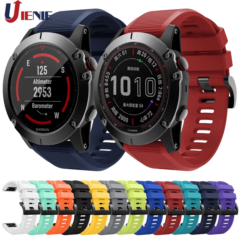 Dây Đeo Silicon 26Mm Cho Đồng Hồ Thông Minh Garmin Fenix 7x 6x Pro 5x Plus / Garmin Enduro