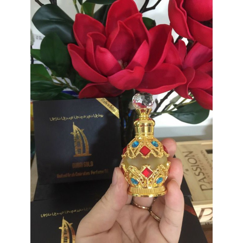 Tinh dầu nước hoa Dubai 17ml. Hàng chính hãng. Nước hoa cho nam và nữ chai chấm, hộp cứng