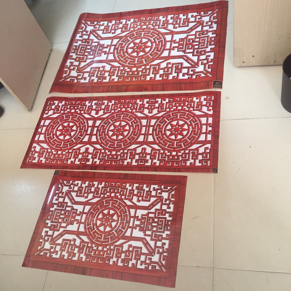 TẤM CHỐNG ÁM KHÓI dán phòng thờ, dán lên trần nhà, không phải khoan, Kích thước 41 x61cm [ đồ thờ gia tiên ] cần có