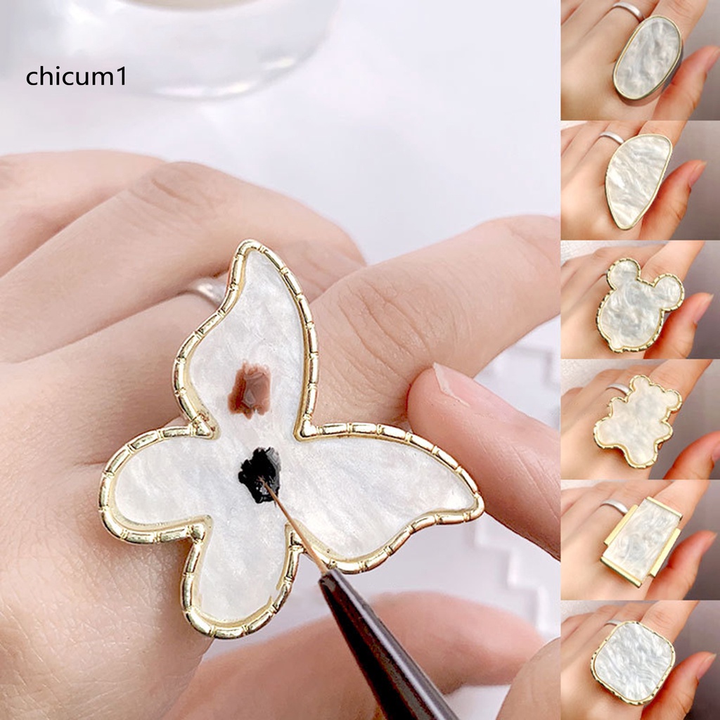 [Hàng mới về] Giá đỡ trưng bày màu làm móng nghệ thuật không phai màu