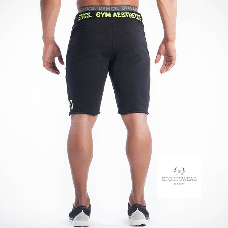 Quần tập gym thể thao short GA Sportswear Concept thoải mái đàn hồi khô thoáng thời trang nam tính không bí hơi