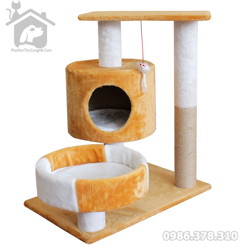 Nhà cây cho mèo Cat tree - Phụ kiện thú cưng Hà Nội