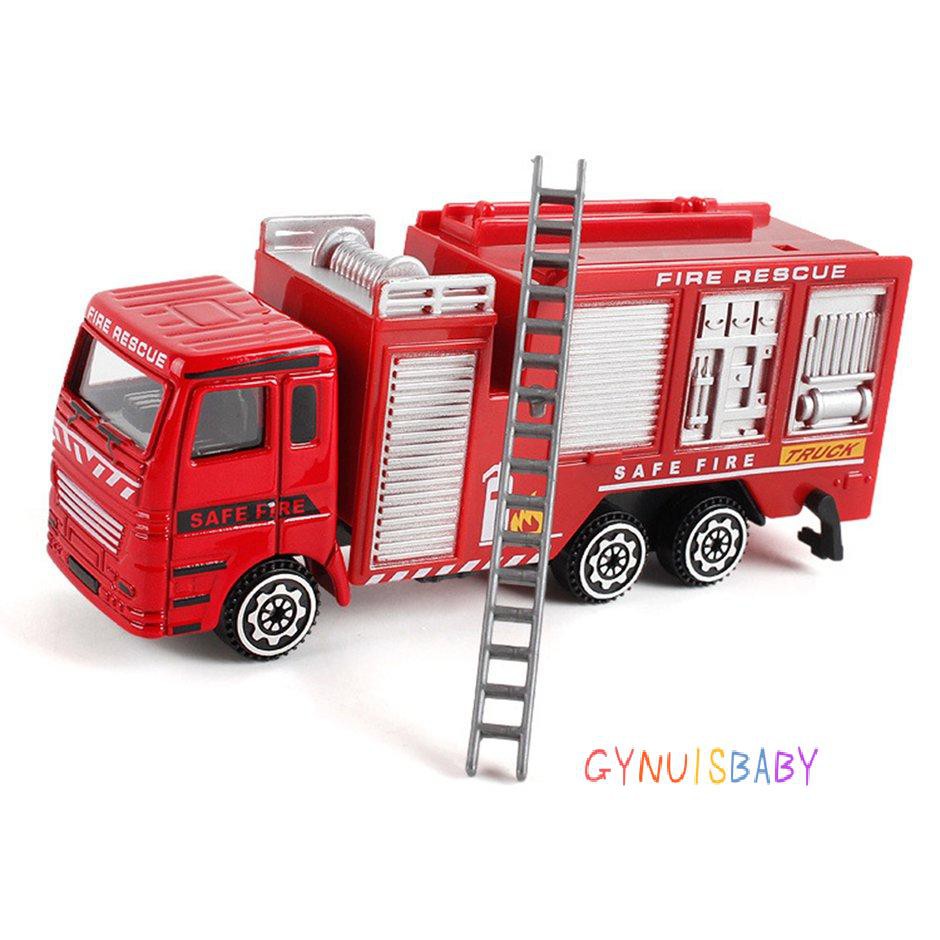 Mô hình xe cứu hỏa đồ chơi cho trẻ