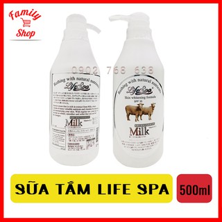 Sữa tắm trắng da Life Spa