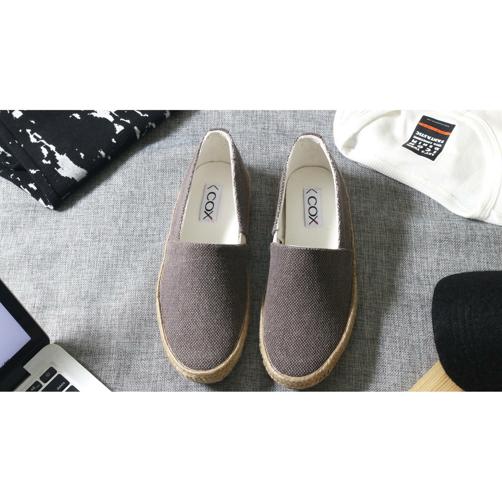 Giày Lười Nam Nữ Cox Shoes Brown 3160 | BigBuy360 - bigbuy360.vn