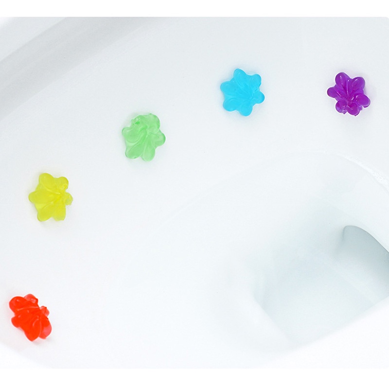 Gel khử mùi bồn cầu, lavabo diệt khuẩn toilet hiệu quả- gel thơm dính bồn cầu hình hoa