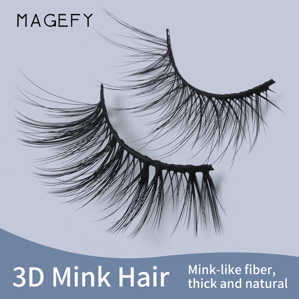 Set 7 cặp lông mi giả MAGEFY nối mi tự nhiên thoải mái