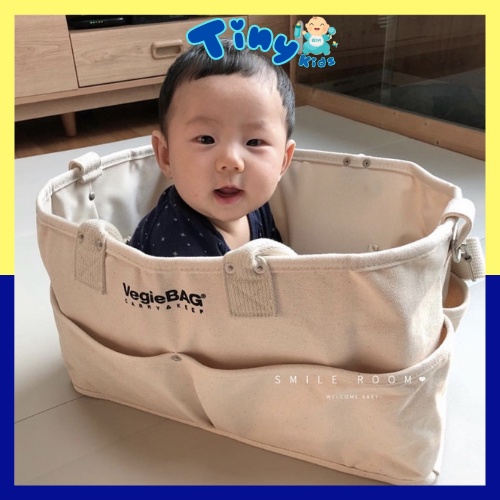 Túi Bỉm Sữa Vegiebag Nhiều Ngăn Tiện Lợi Cho Mẹ Và Bé -Tiny Kids